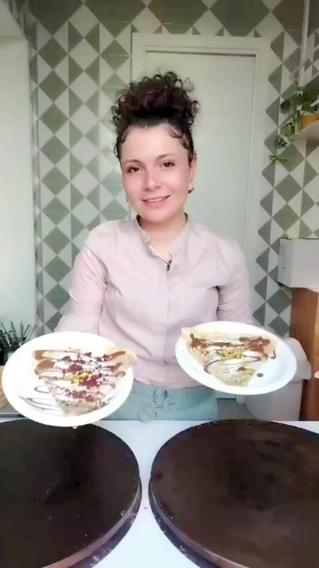 Se queste crepes non vi fanno venire fame, scorrete pure.